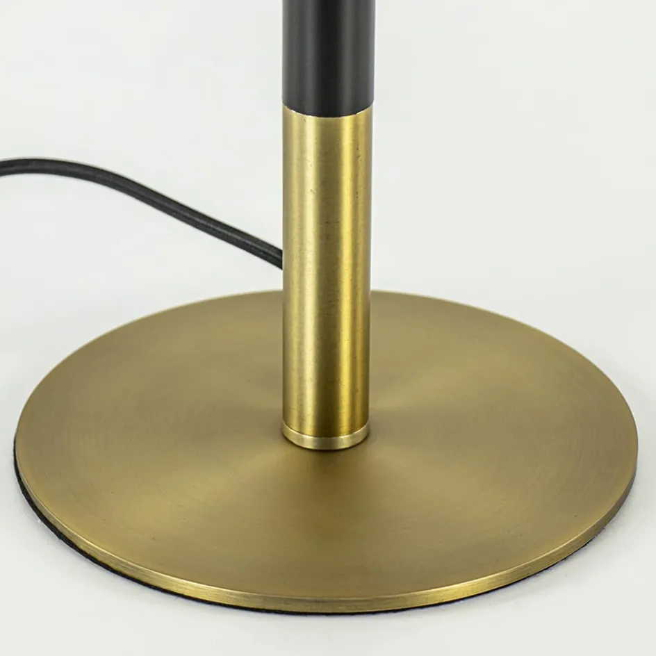 Lampvoet Rodrigo antiek brons / mat zwart excl. kap>Straluma Sale