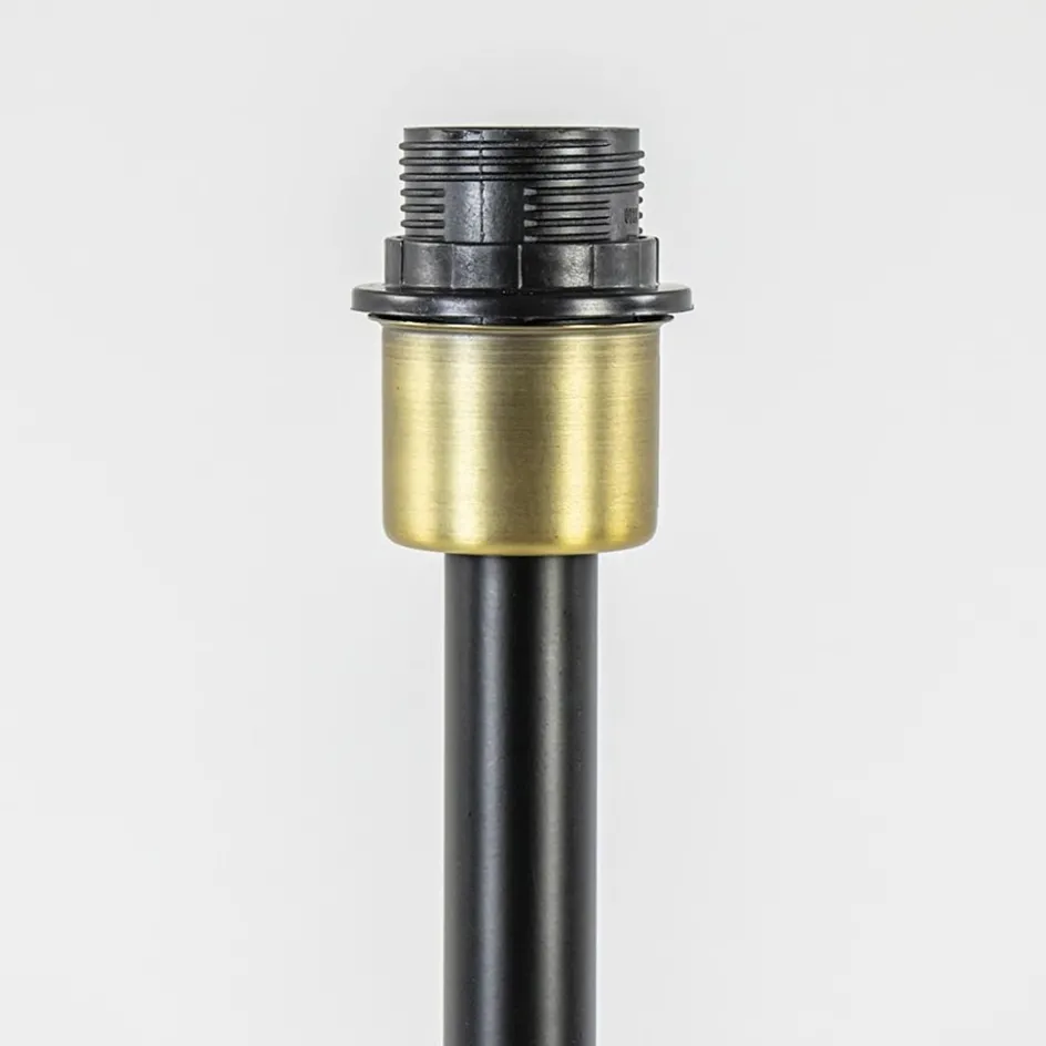 Lampvoet Rodrigo antiek brons / mat zwart excl. kap>Straluma Sale