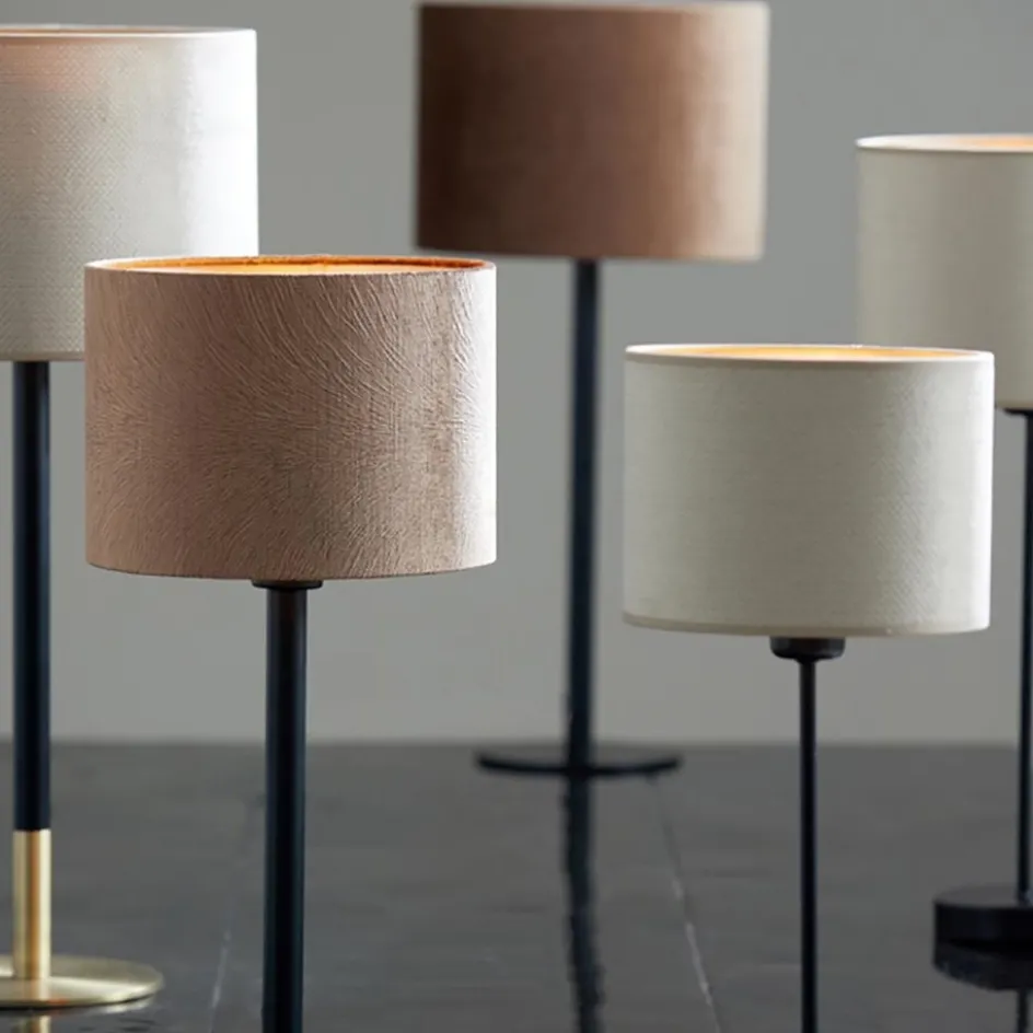 Lampvoet Rodrigo antiek brons / mat zwart excl. kap>Straluma Sale