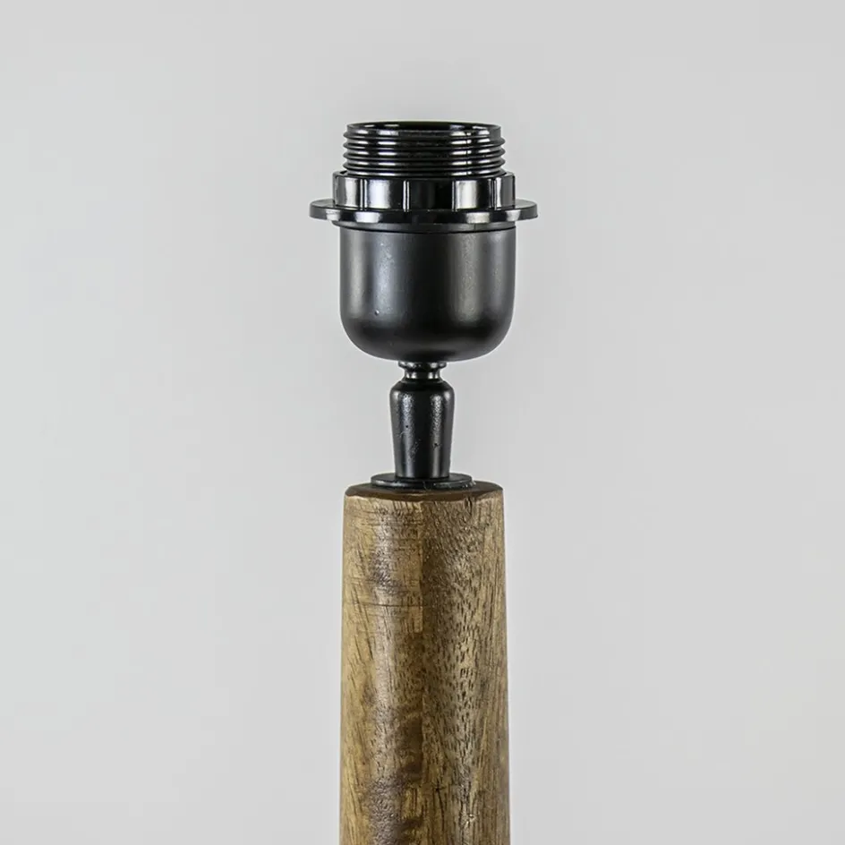 Lampvoet/vloerlamp Jovany wood oil brown>Straluma Online