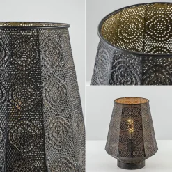 Lantaarn tafellamp donker bruin oriental><noscript><img width=