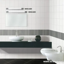 LED badkamer-wandlamp met stopcontact><noscript><img width=