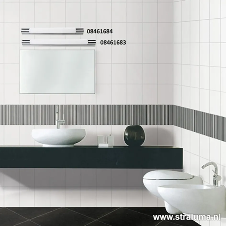 LED badkamer-wandlamp met stopcontact>Straluma Online