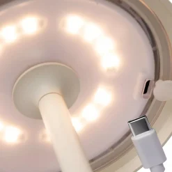 LED buitenlamp op batterij wit dimbaar><noscript><img width=