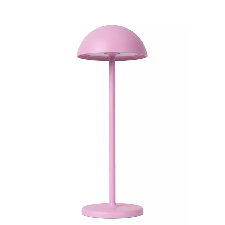 LED buitenlamp op batterij roze IP54>Straluma