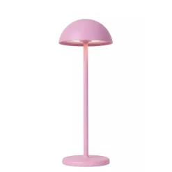 LED buitenlamp op batterij roze IP54>Straluma