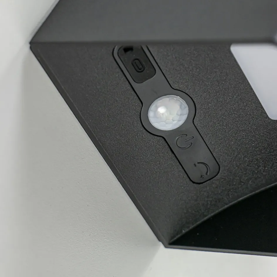 LED buitenlamp oplaadbaar zwart vierkant>Straluma Sale