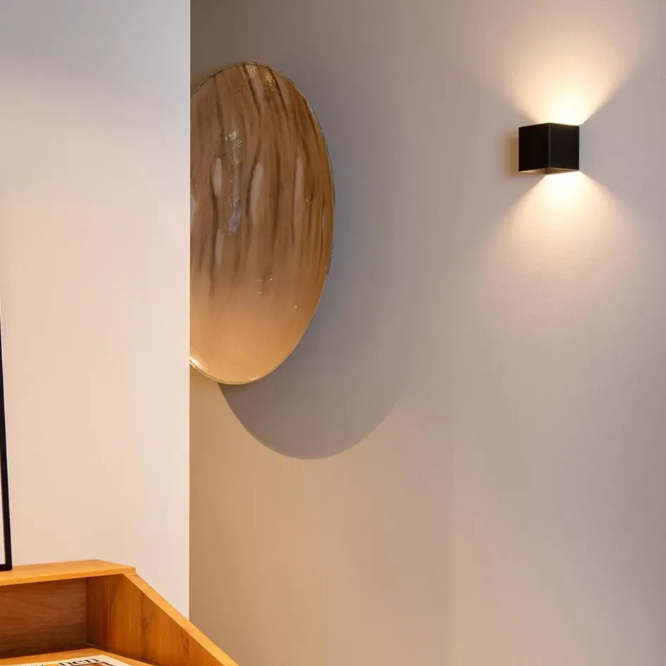 LED buitenlamp oplaadbaar zwart vierkant>Straluma Sale