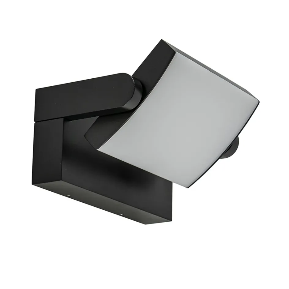 LED buitenlamp zwart met draaibare kap>Straluma New