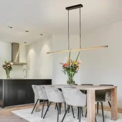 LED hanglamp aluminium mat zwart met mat goud dimbaar></noscript>Straluma Best