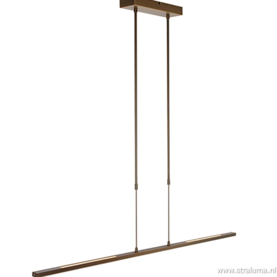 LED hanglamp brons inclusief dimmer>Straluma Online
