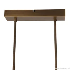 LED hanglamp brons inclusief dimmer><noscript><img width=