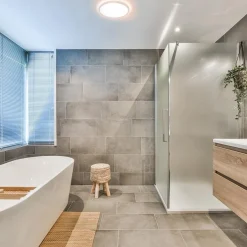 LED plafondlamp met 3 licht opties wit IP44><noscript><img width=