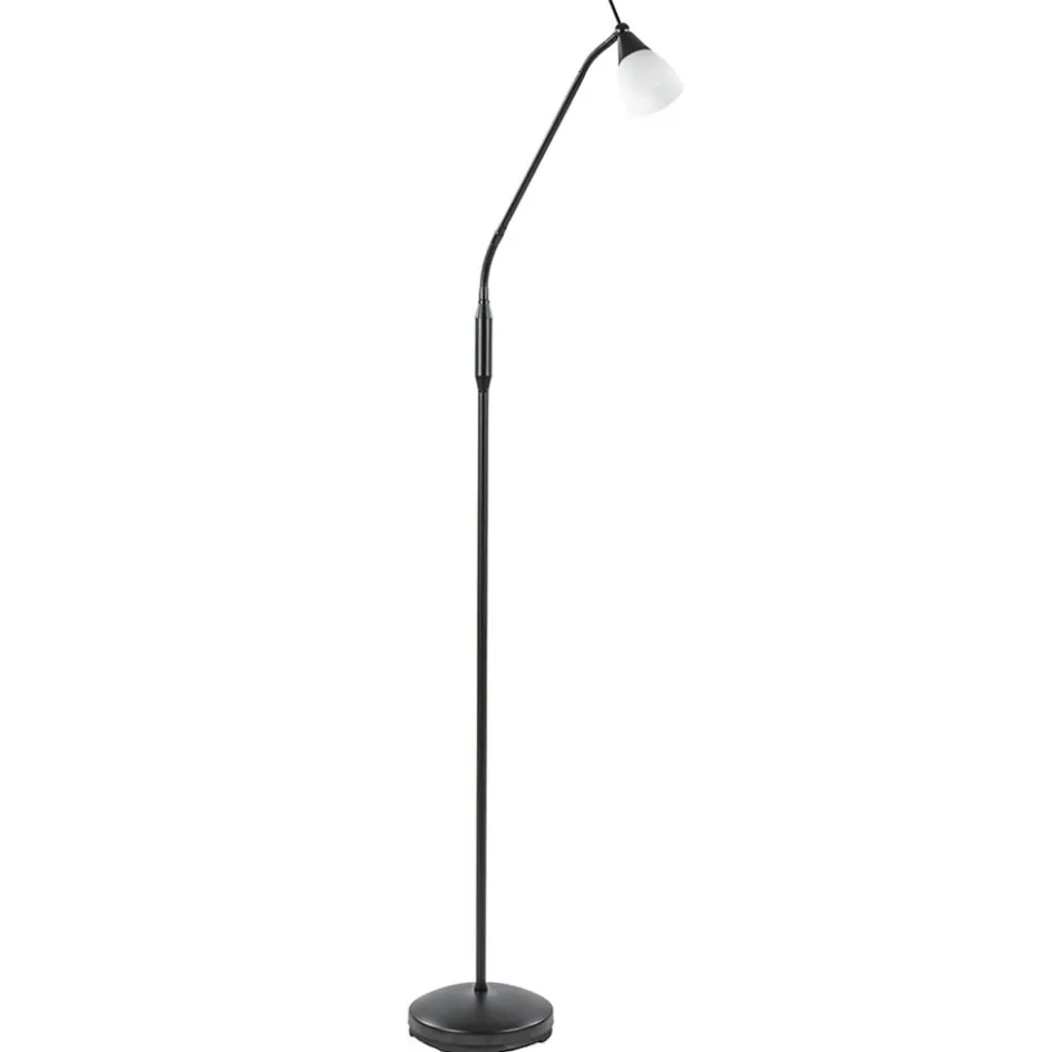 LED vloer/leeslamp Touchy verstelbaar zwart>Straluma Outlet
