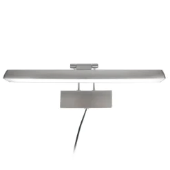 LED wandlamp schilderij geborsteld staal dimbaar>Straluma Online