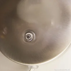 LED wandlamp staal met dimmer><noscript><img width=