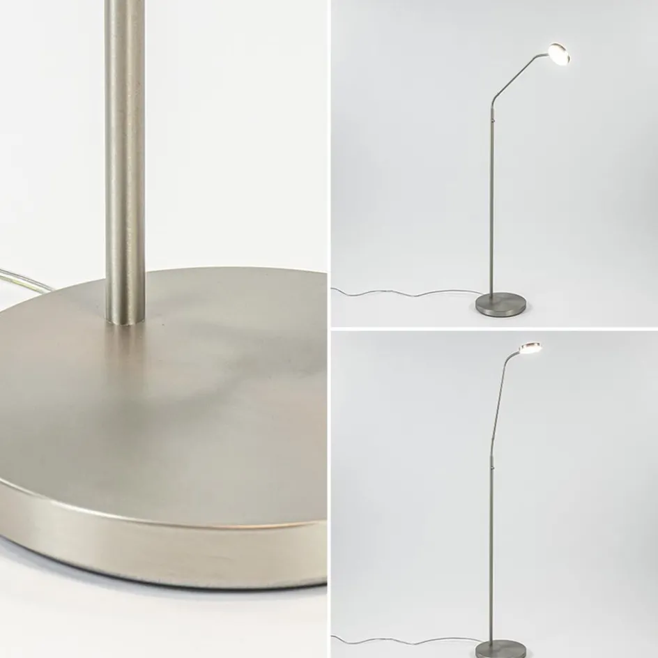 Leeslamp Denia Flex nikkel dim-to-warm>Straluma New