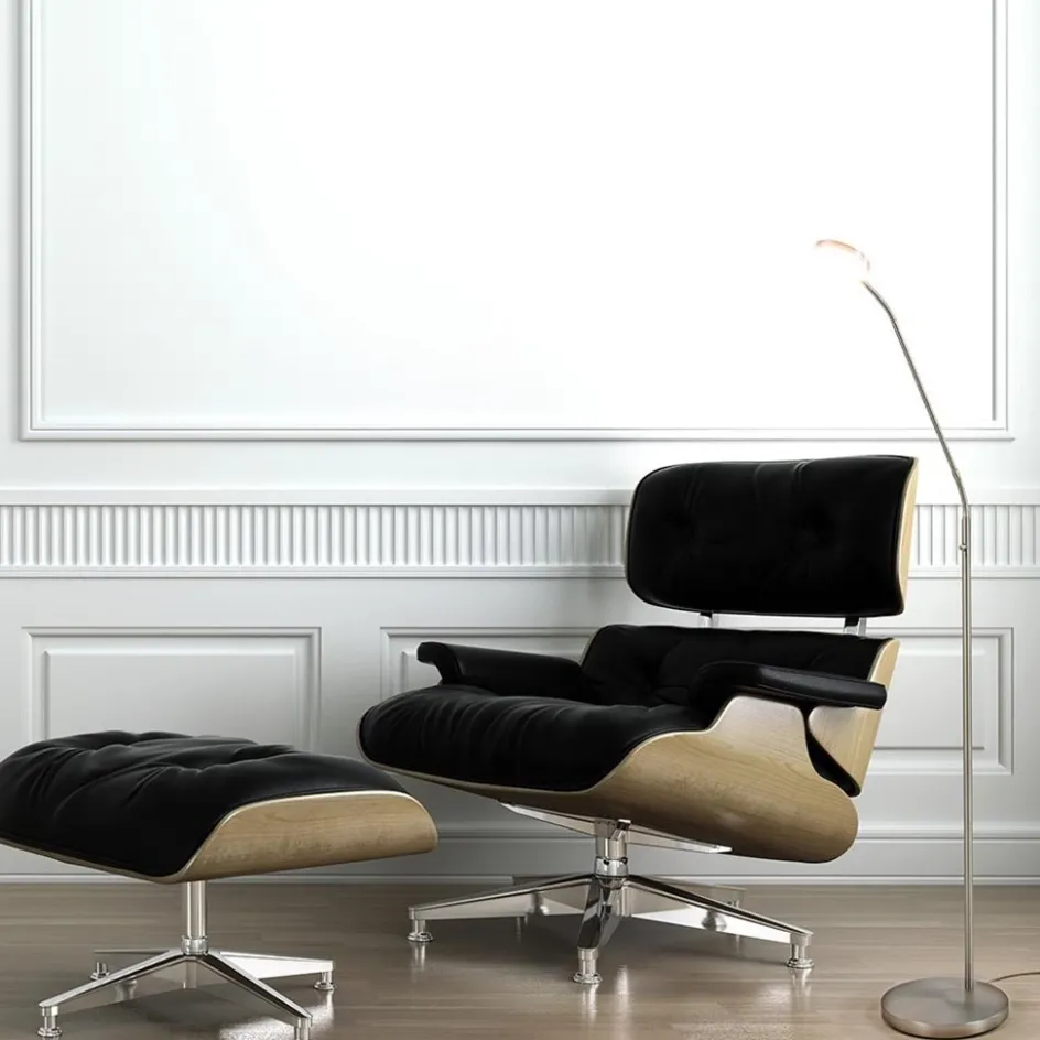 Leeslamp Denia Flex nikkel dim-to-warm>Straluma New