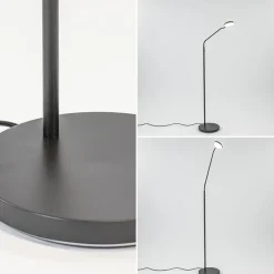 Leeslamp Denia Flex zwart dim-to-warm><noscript><img width=