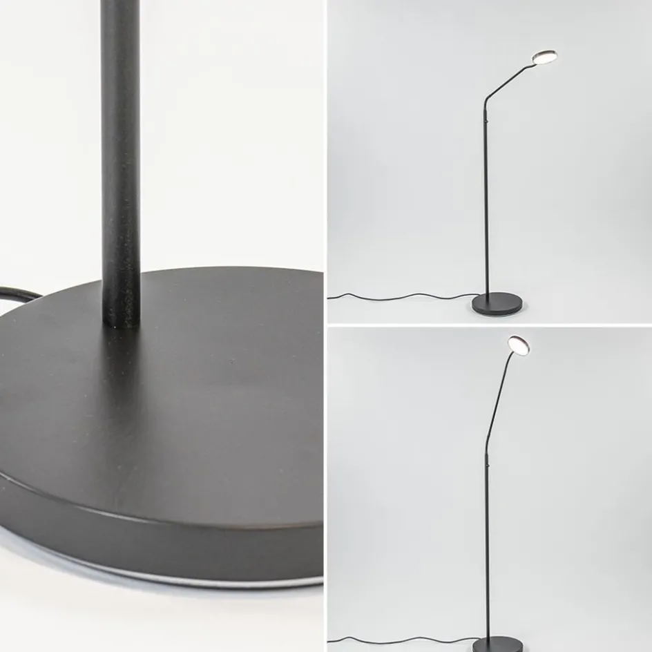 Leeslamp Denia Flex zwart dim-to-warm>Straluma Best