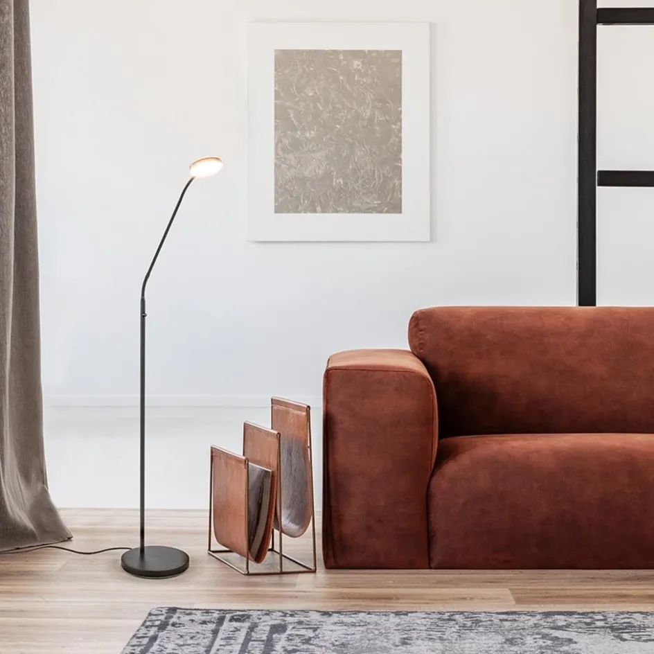 Leeslamp Denia Flex zwart dim-to-warm>Straluma Best