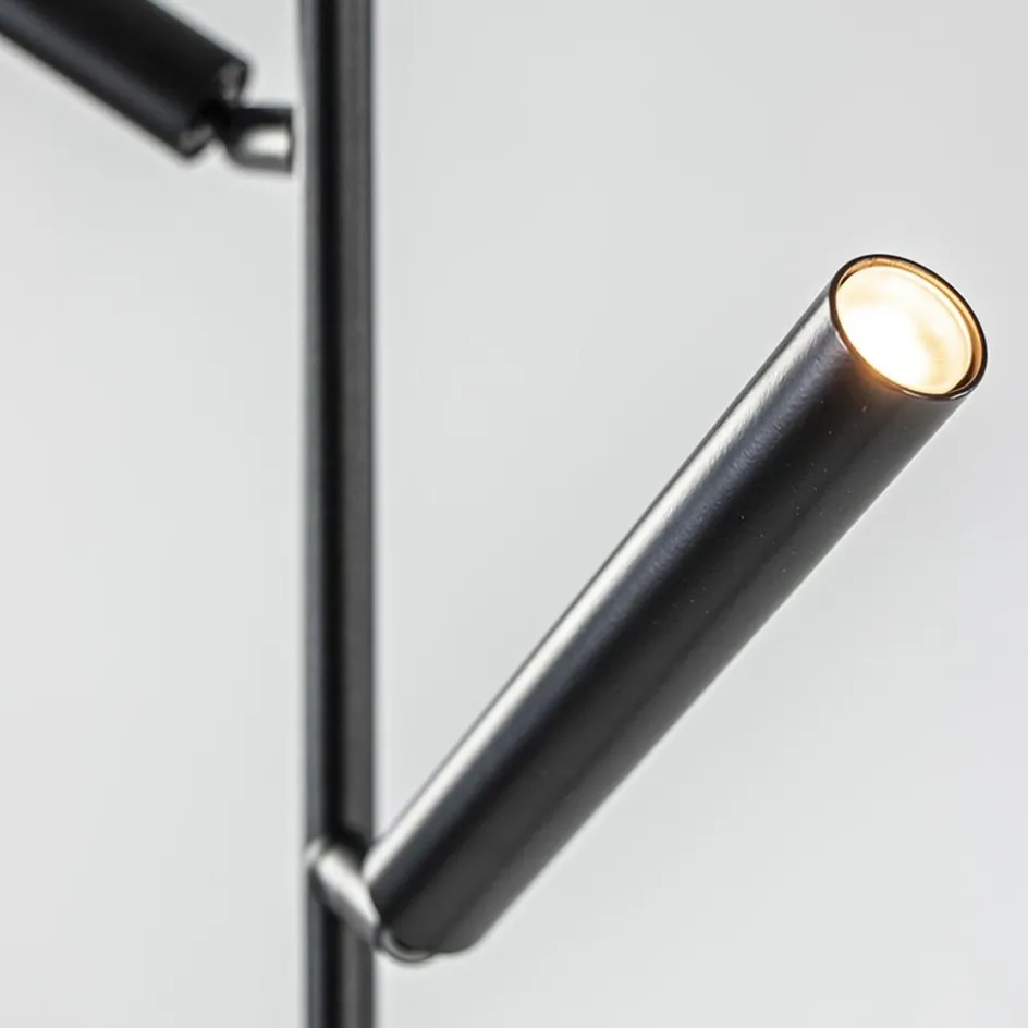 Leeslamp Flute 2l zwart dim-to-warm>Straluma New