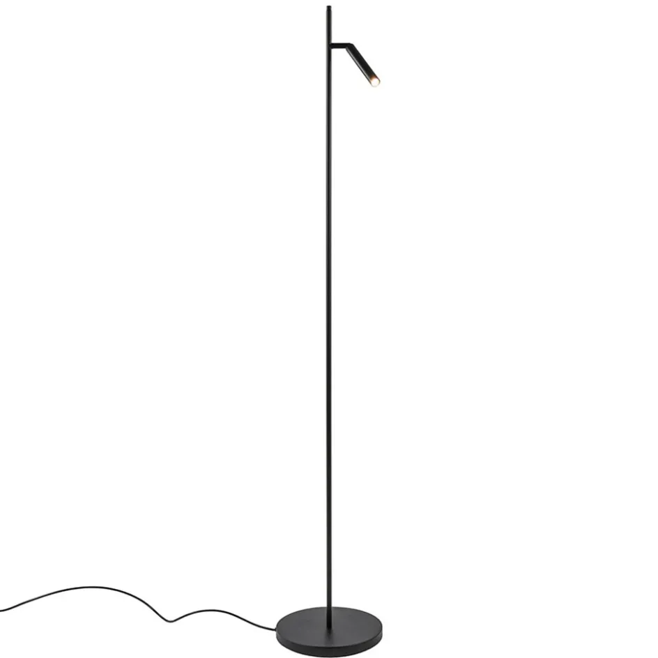 Leeslamp Flute 1l zwart dim-to-warm>Straluma Online