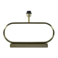 Licht and Living lampvoet Jamiro licht goud ovaal>Straluma Discount