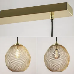3-Lichts hanglamp Moroc goud Light and Living><noscript><img width=
