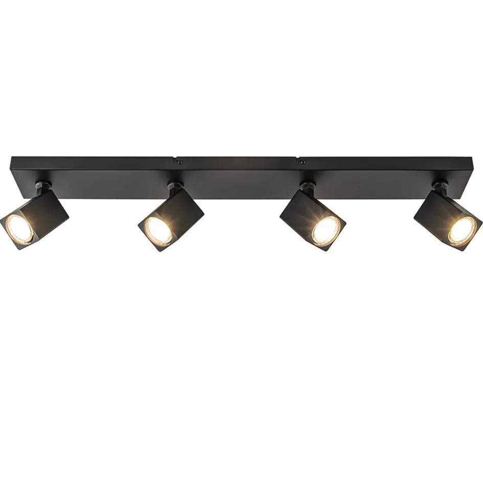 4-Lichts langwerpige opbouwspot verstelbaar GU10>Straluma Sale