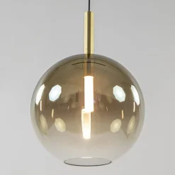 3-Lichts LED eettafelhanglamp met gold fading glas></noscript>Straluma Best