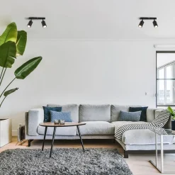 2-Lichts opbouwspot GU10 mat zwart></noscript>Straluma New