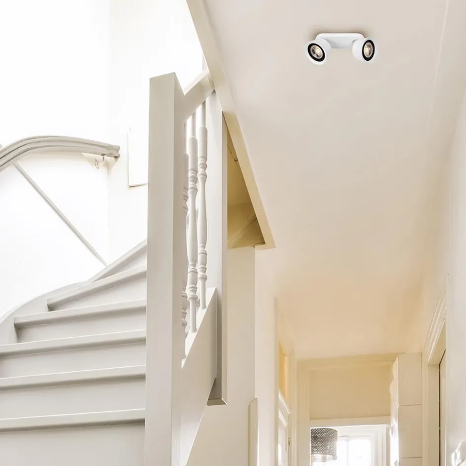 2-Lichts opbouwspot wit GU10-ES111 verstelbaar>Straluma Discount