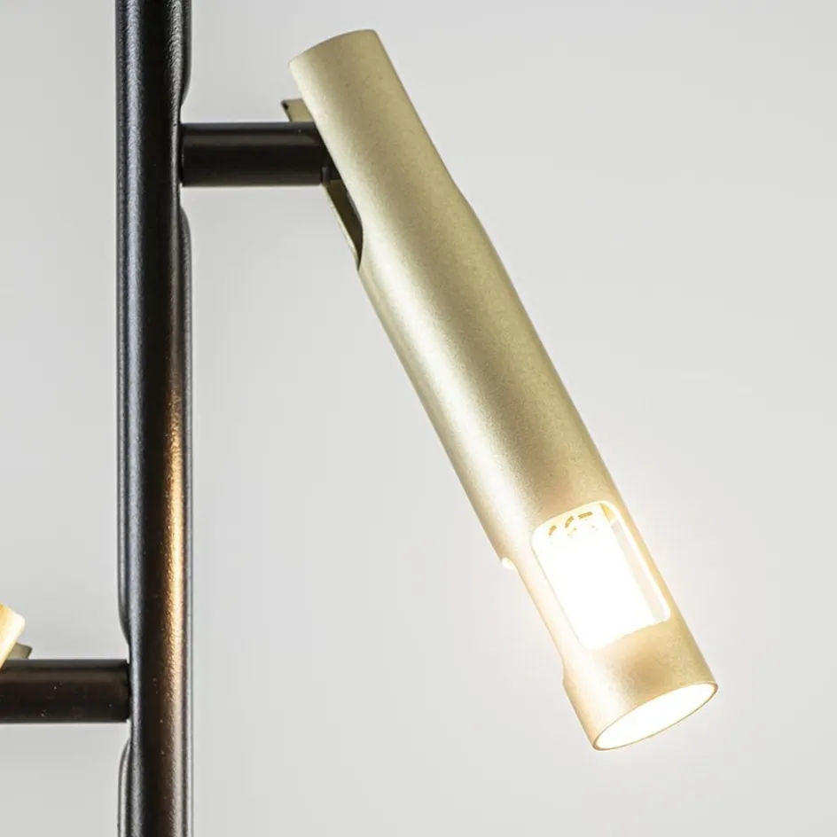 3-Lichts plafondlamp G9 zwart met goud>Straluma Sale