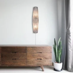 2-Lichts schelpen wandlamp met snoer></noscript>Straluma New