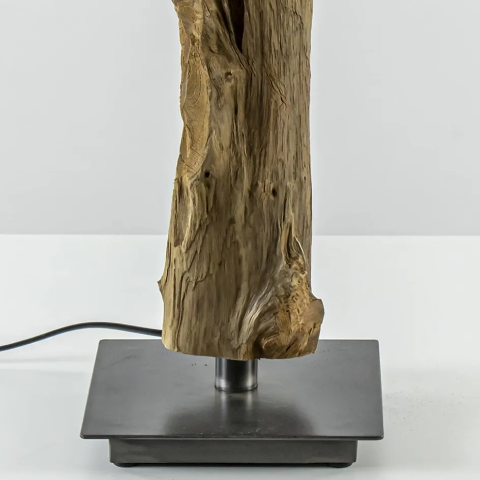 Light & Living lampvoet Siji metaal met hout>Straluma Clearance