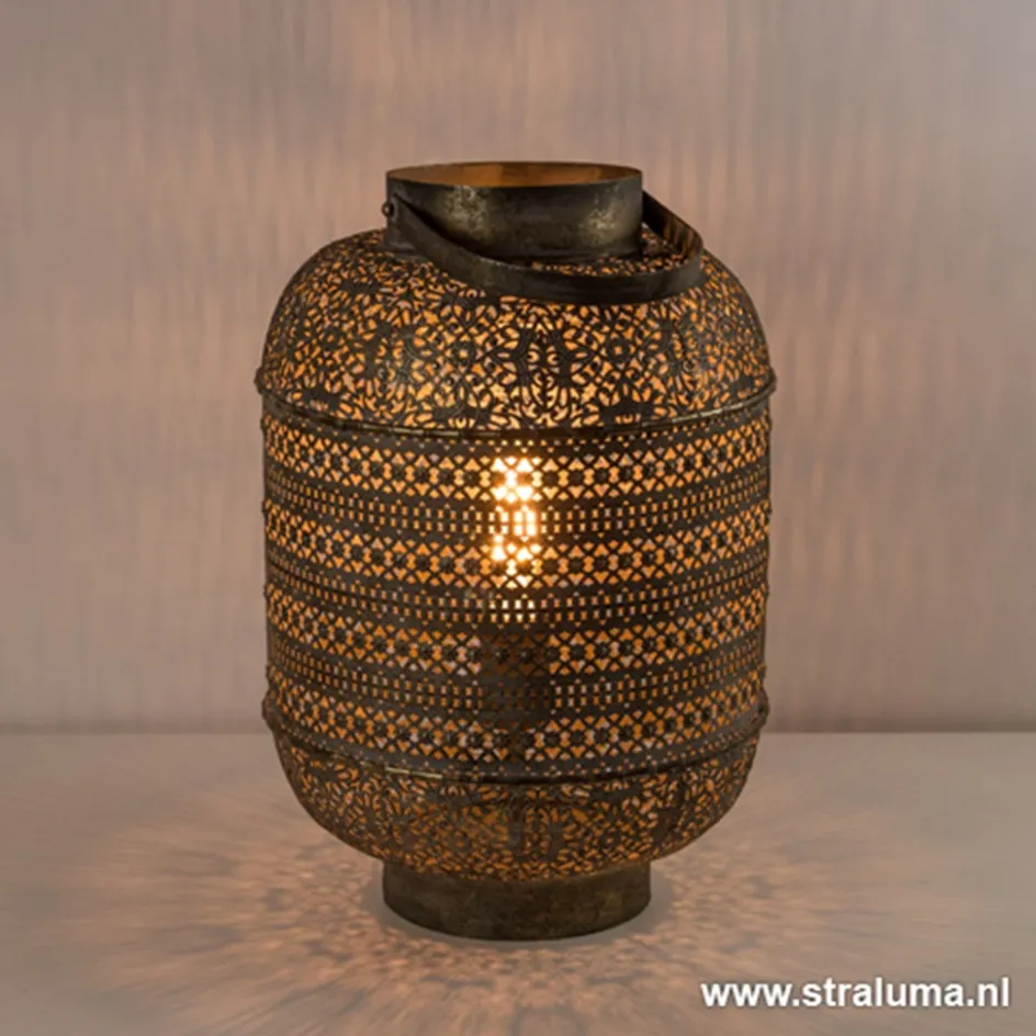 Light & Living lantaarn-tafellamp Udupi>Straluma Sale