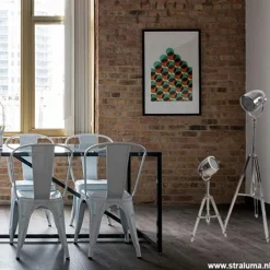 Light & Living Vloerlamp Taylor zilver></noscript>Straluma