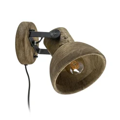 Light & Living wandlamp Ilanio hout met metaal>Straluma Online