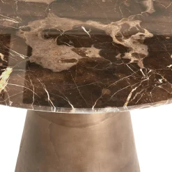 Light and Living eetkamertafel Ynex marmer donker bruin>Straluma Hot