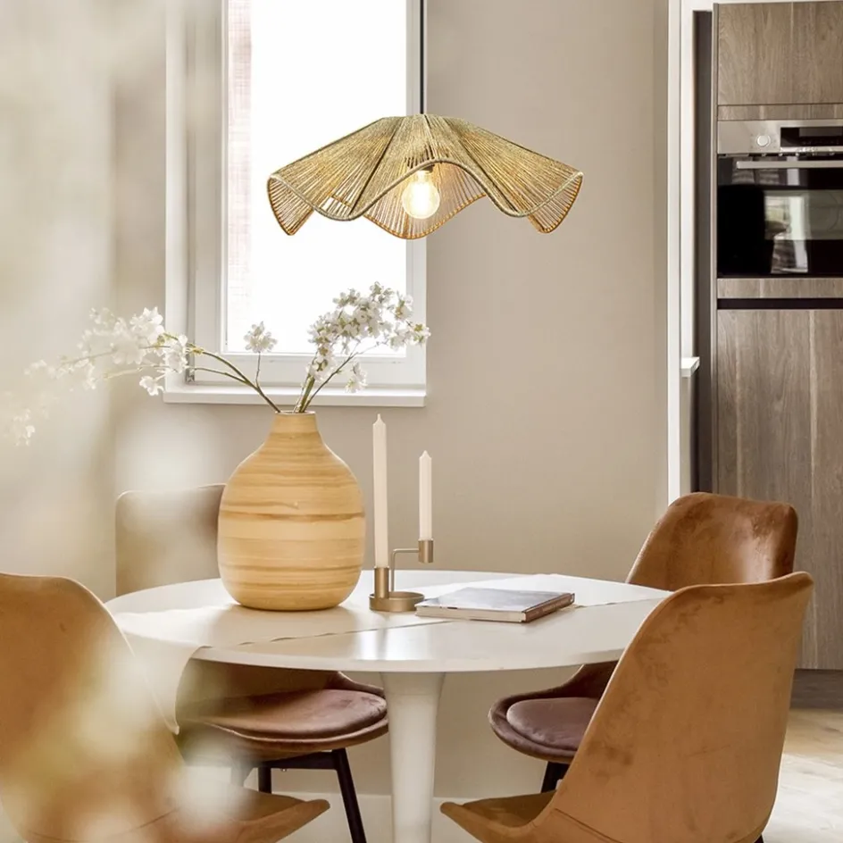 Light and Living hanglamp Fodara jute naturel>Straluma Hot