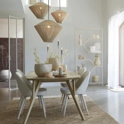 Light and Living hanglamp Felida créme 42 cm><noscript><img width=