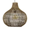 Light and Living hanglamp Pacino donker rotan>Straluma Hot