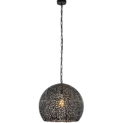 Light and Living hanglamp Sinula mat zwart 45 cm>Straluma Clearance