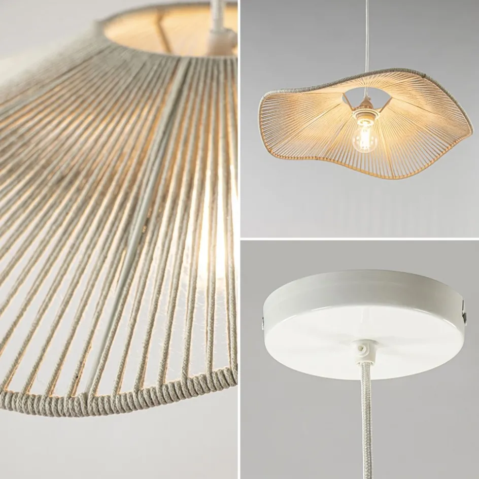 Light and Living hanglamp Rafa crème 50 cm>Straluma Best