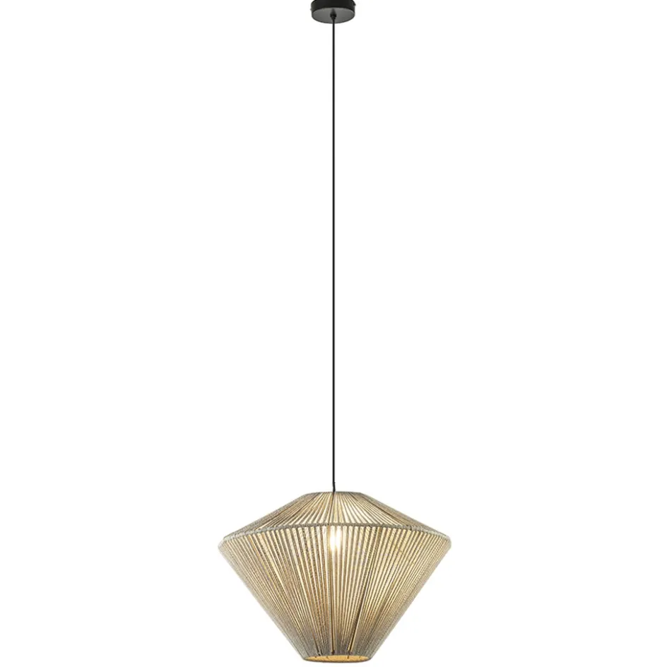 Light and Living hanglamp Felida crème 53 cm>Straluma