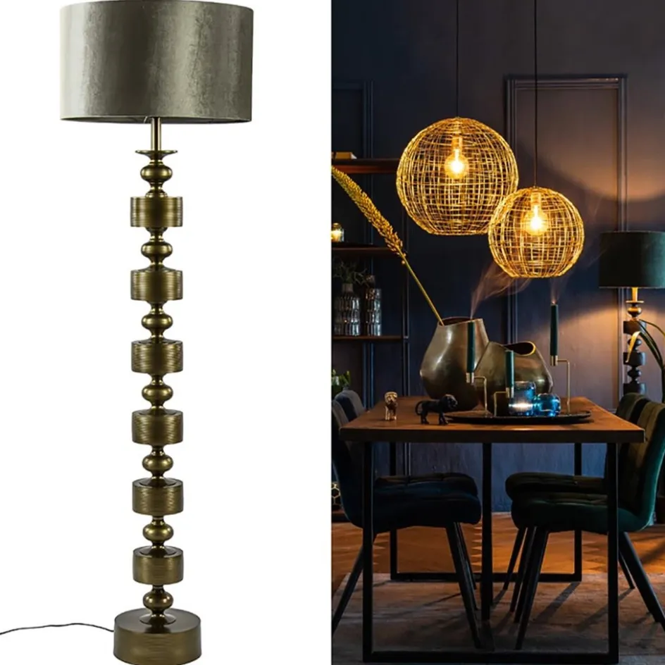 Light and Living lampvoet / vloerlamp Gody antiek brons>Straluma Best