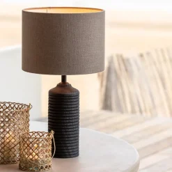 Light and Living lampvoet Paolo zwart hout excl. kap></noscript>Straluma Outlet