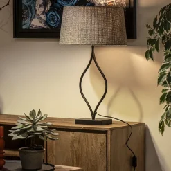 Light and Living lampvoet Okno mat zwart></noscript>Straluma New