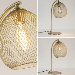 Light and Living tafellamp Moroc goud metaal><noscript><img width=